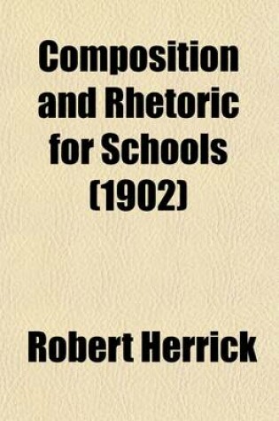 Cover of Composition and Rhetoric for Schools (1902)