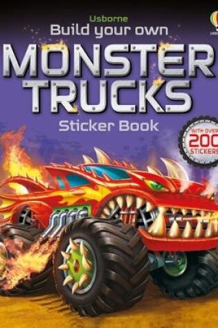 Cover of Build Your Own Monster Trucks Sticker Book