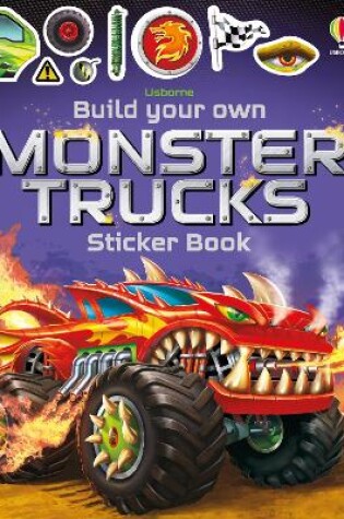 Cover of Build Your Own Monster Trucks Sticker Book