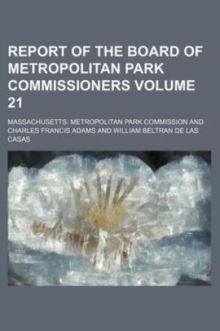 Cover of Report of the Board of Metropolitan Park Commissioners Volume 21