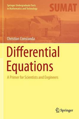 Cover of Differential Equations: A Primer for Scientists and Engineers