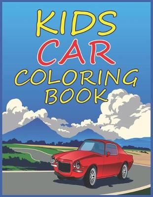 Cover of Kids Car Coloring Book