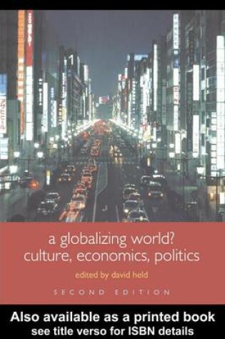 Cover of A Globalizing World?