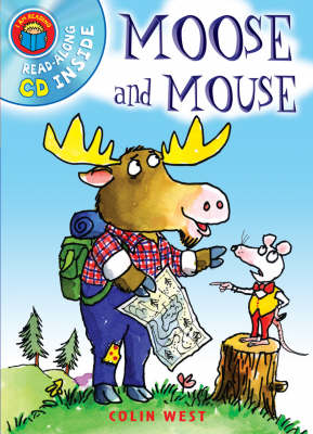 Book cover for I Am Reading with CD: Moose & Mouse