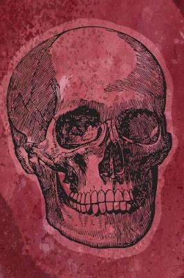 Book cover for Deep Red Skull Journal