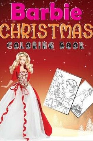 Cover of Barbie Christmas Coloring Book