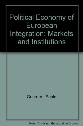 Book cover for Political Economy of European Integration