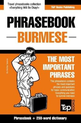 Cover of Phrasebook - Burmese - The most important phrases