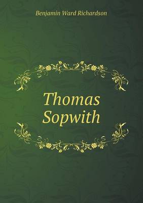 Book cover for Thomas Sopwith