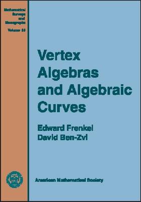 Book cover for Vertex Algebras and Algebraic Curves