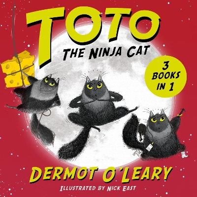 Book cover for Toto the Ninja Cat: Books 1-3