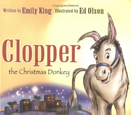 Book cover for Clooper the Christmas Donkey