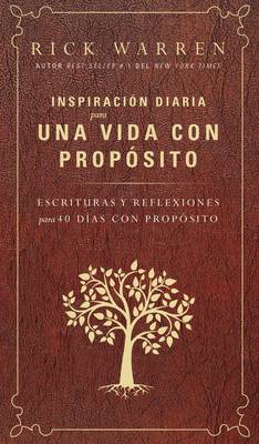 Book cover for Inspiración Diaria Para Una Vida Con Propósito