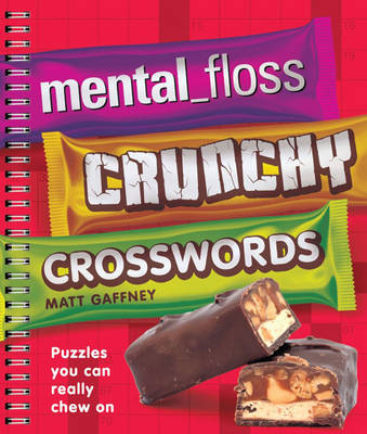 Book cover for mental_floss Crunchy Crosswords