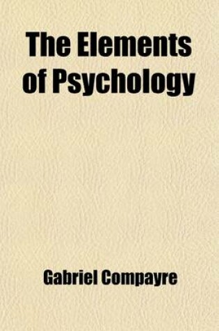 Cover of The Elements of Psychology