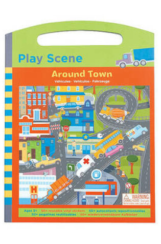 Cover of Around Town Sticker Play Scene