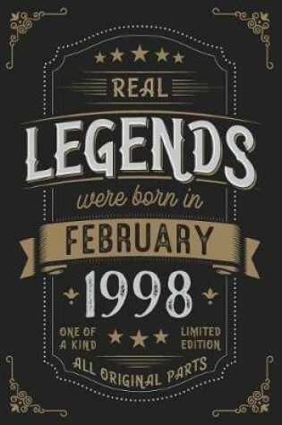 Cover of Real Legendes were born in February 1998