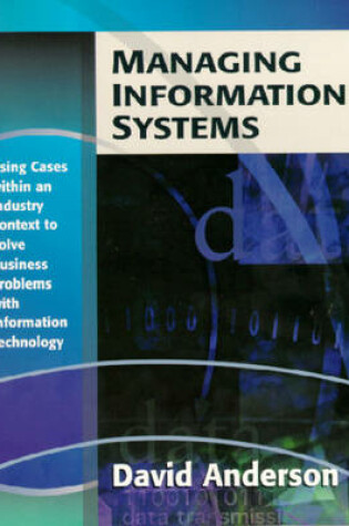 Cover of Managing Information Systems
