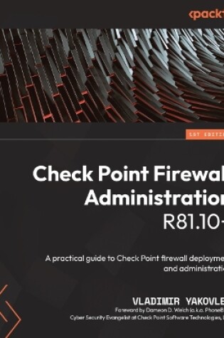 Cover of Check Point Firewall Administration R81.10+