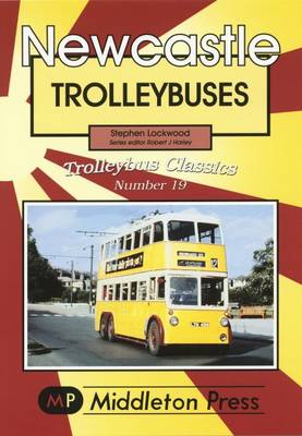 Book cover for Newcastle Trollybuses