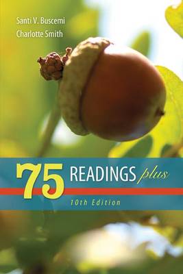 Book cover for 75 Readings Plus W/ Connect Composition Essentials 3.0 Access Card