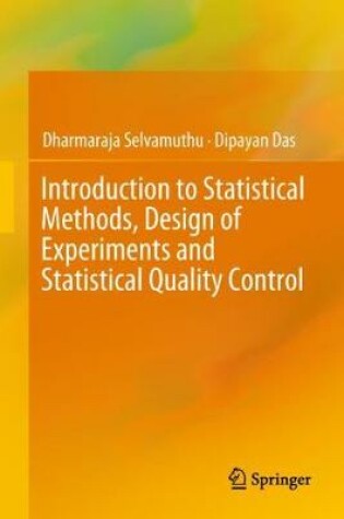 Cover of Introduction to Statistical Methods, Design of Experiments and Statistical Quality Control