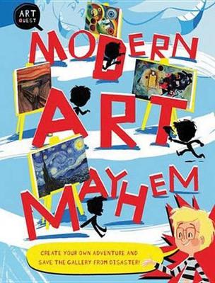 Book cover for Modern Art Mayhem