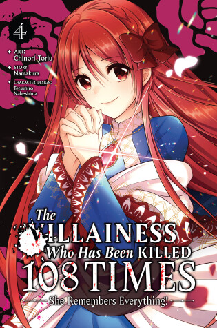 Cover of The Villainess Who Has Been Killed 108 Times: She Remembers Everything! (Manga) Vol. 4