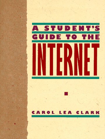 Book cover for A Student's Guide to the Internet