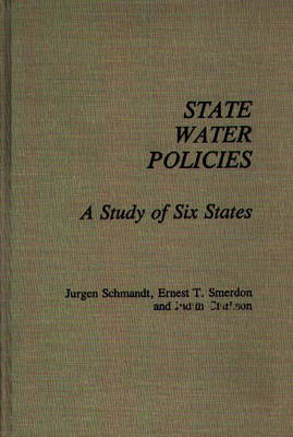 Book cover for State Water Policies