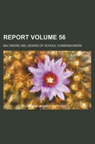 Cover of Report Volume 56