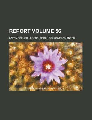 Book cover for Report Volume 56