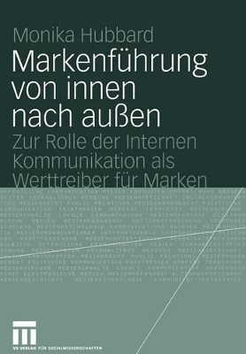 Cover of Markenführung von innen nach außen