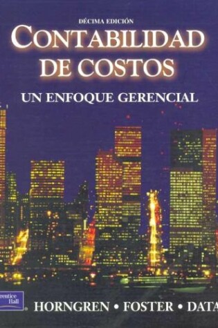 Cover of Contabilidad de Costos - 10b