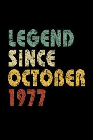 Cover of Legend Since October 1977