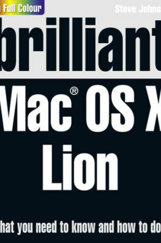 Cover of Brilliant Mac OS X Lion