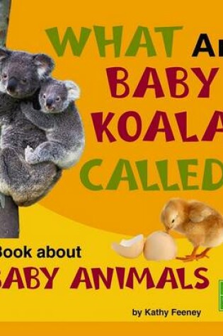 Cover of What Are Baby Koalas Called?