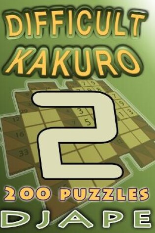 Cover of Difficult Kakuro