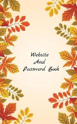 Book cover for Website And Password Book