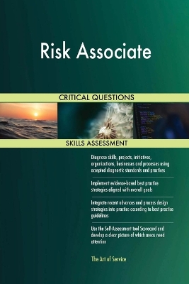 Book cover for Risk Associate Critical Questions Skills Assessment