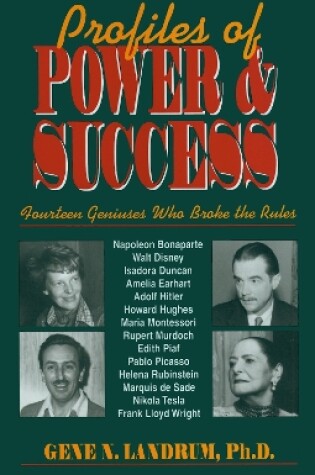 Cover of Profiles of Power and Success