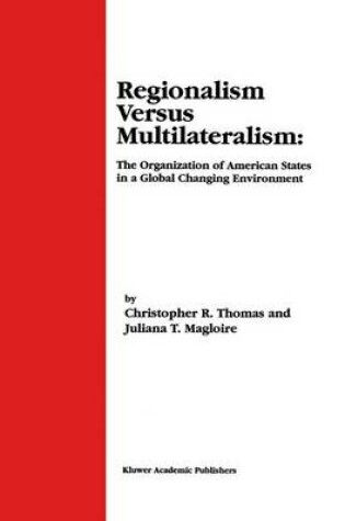 Cover of Regionalism Versus Multilateralism