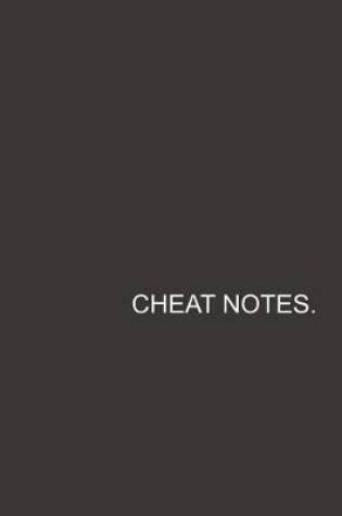 Cover of Cheat Notes
