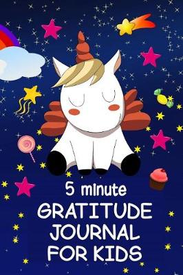 Cover of 5 Minute Gratitude Journal for Kids