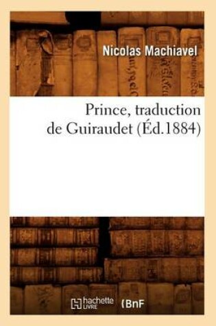 Cover of Prince, Traduction de Guiraudet (Ed.1884)