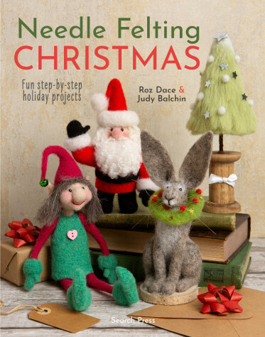 Book cover for Needle Felting Christmas