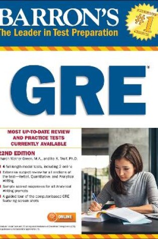 Cover of GRE with Online Tests