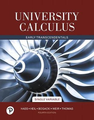 Book cover for University Calculus, Single Variable Plus Mylab Math with Pearson Etext -- 24-Month Access Card Package