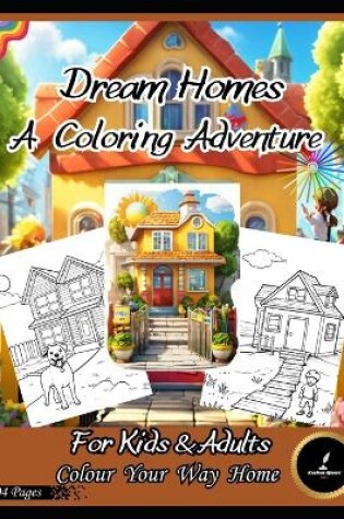Cover of Coloring Book for Adults Relaxation Houses