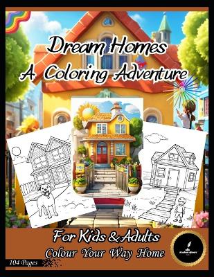 Book cover for Coloring Book for Adults Relaxation Houses